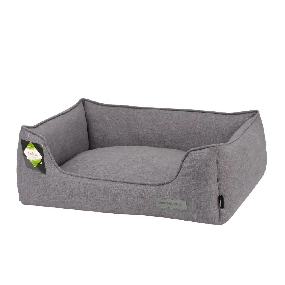 Nordic Paws ECO hundeseng 60x52x18 cm Grå